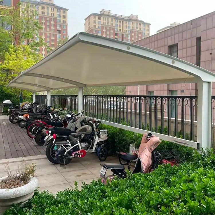 龙门县膜结构电动车棚